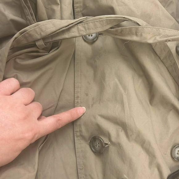 Vintage london fog classic lined trench coat - Picture 3 of 11